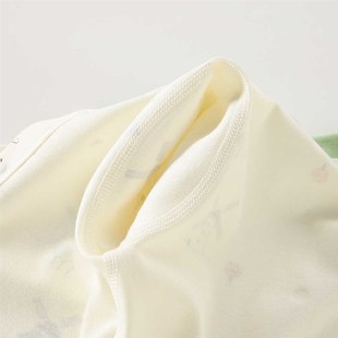 儿童秋衣单件上衣春秋婴儿打底衣纯棉无骨A类冬内搭开衫宝宝睡衣