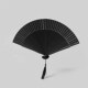 Kevin家 无聊送TA暗黑扇子耍酷玩流苏折扇酷炫暗黑扇子新中式
