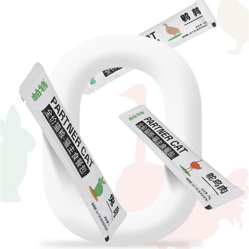 帕特猫咪猫条猫罐头主食餐包成猫幼猫零食补水增肥生骨肉湿粮猫粮