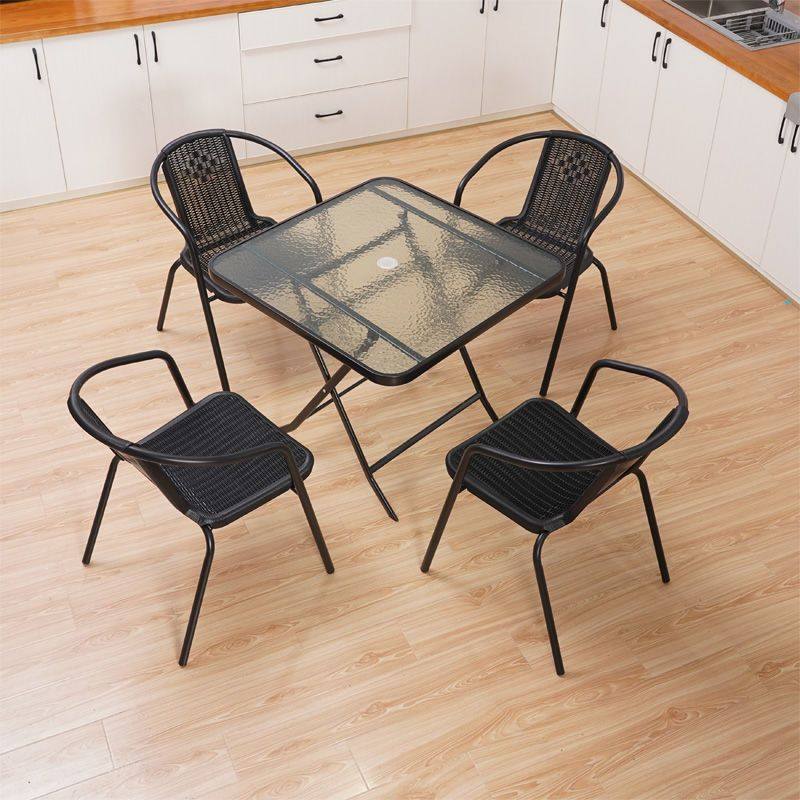 折叠桌子餐桌家用吃饭桌子户外摆摊简易便携式正方形玻璃圆桌庭院,住宅家具,家用茶台/茶桌,淘宝优惠券,粉丝福利购,淘宝优惠卷