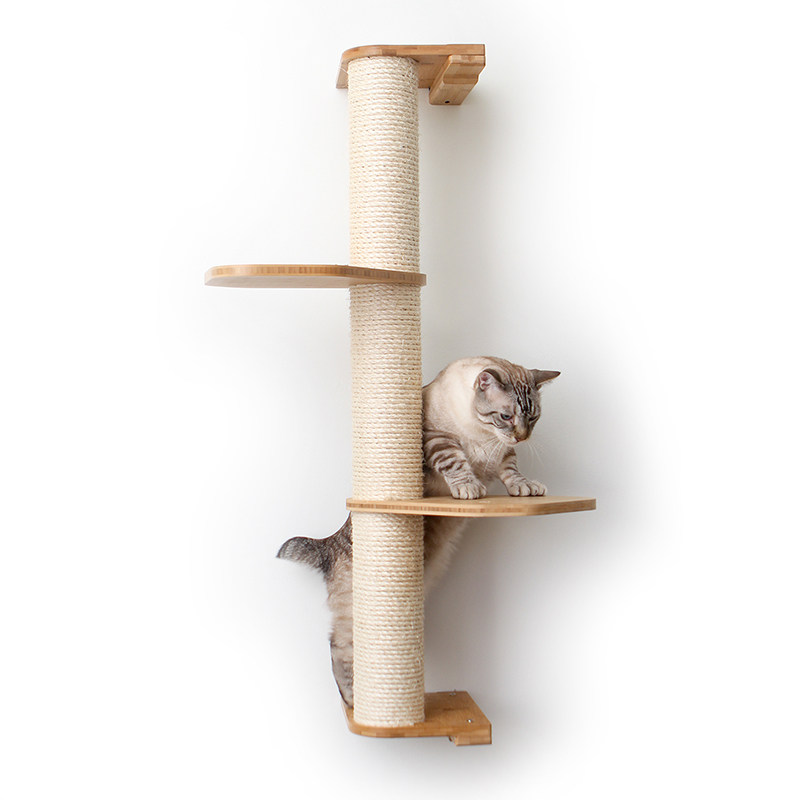实木猫墙猫爬架太空舱猫跳台挂墙挂壁式猫跳墙猫窝猫爬柱跳板组合,宠物/宠物食品及用品,猫爬架,淘宝优惠券,粉丝福利购,淘宝优惠卷
