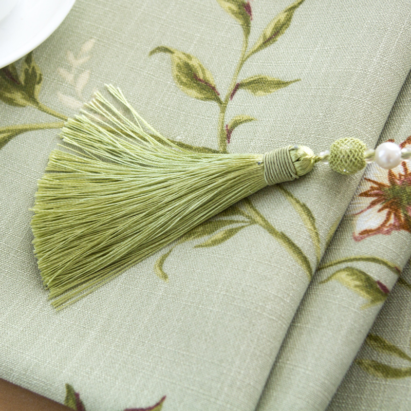 桌旗布桌布中间长条布艺美式茶席布茶旗茶台轻奢茶几电视柜布盖巾