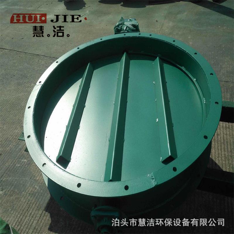 手动调风阀手动百叶通风蝶阀法兰式手动通风蝶阀DN1000圆口蝶阀厂