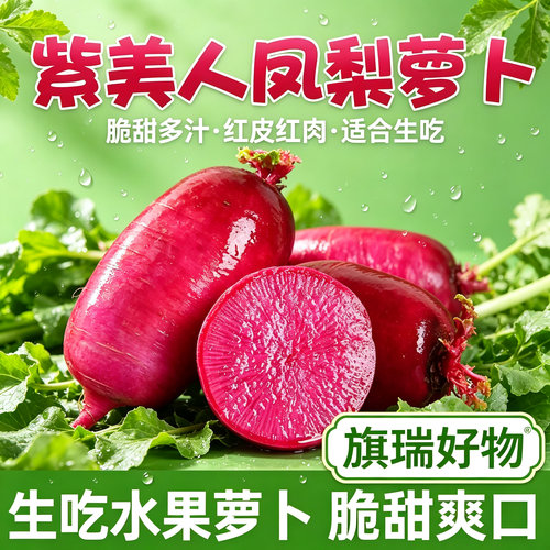 【买一送一】凤梨水果萝卜凤梨萝卜阳台菜园庭院可萝卜种子JM