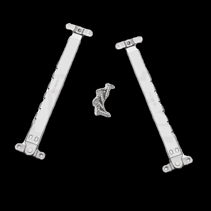 铝合金下悬窗上悬窗户30不锈钢多档位伸缩撑杆定位铰链防风撑杆