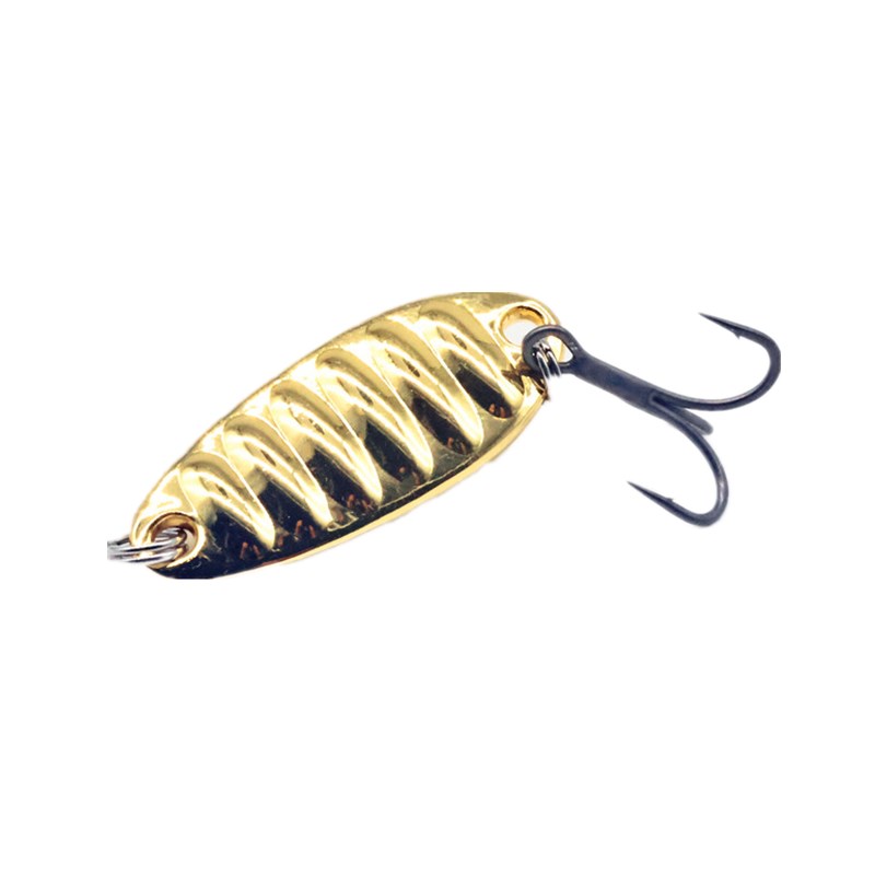 10只装飘落平振亮片路亚饵加强三本钩平震微物铁板假饵翘嘴鲈鱼