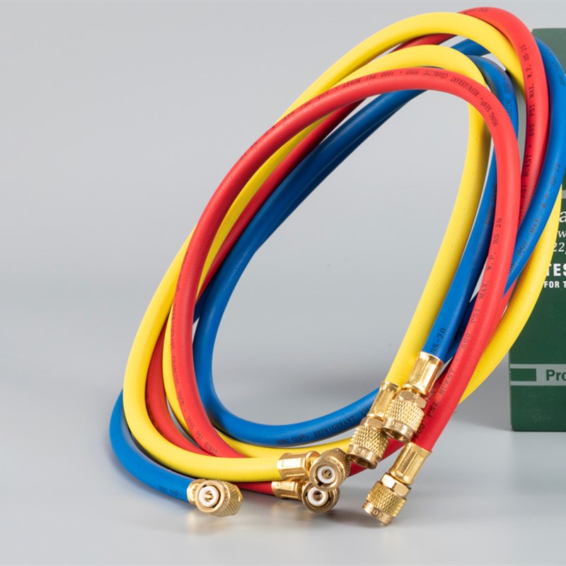 鸿森加氟管 冷媒雪种加液管 汽车空调冲氟管 加液管加氟管R10管