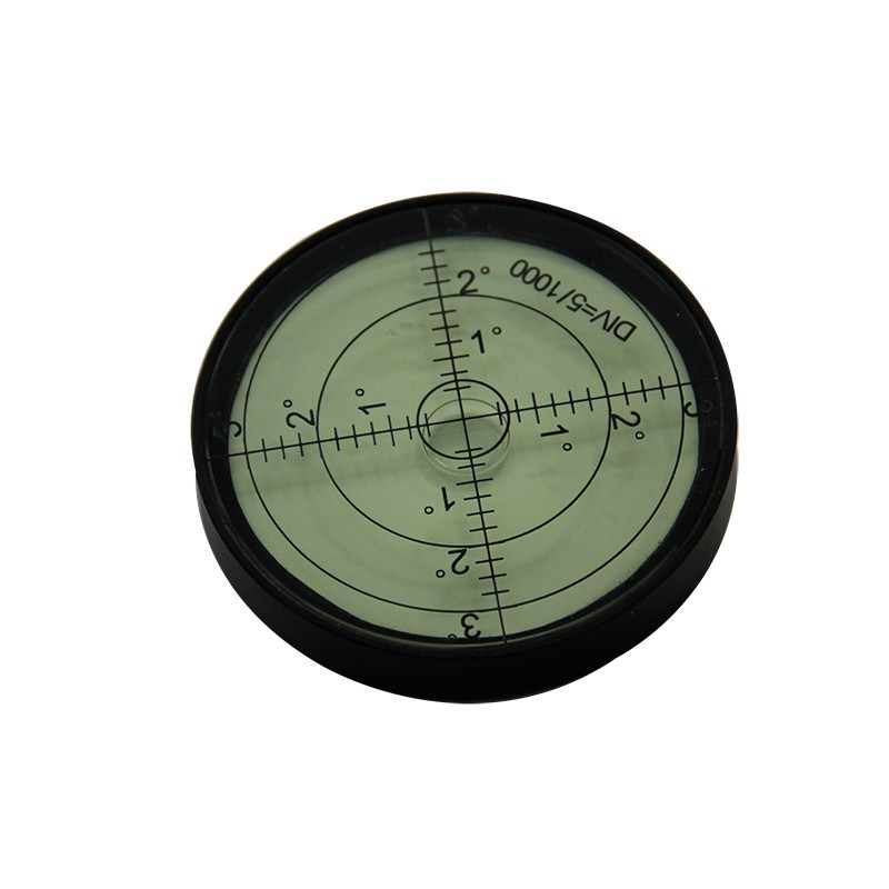 带夜光金属圆形气泡水平仪水准器万象水平泡水准泡气泡圆水平器
