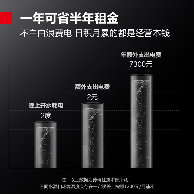 德玛仕开水机商用开水器专用热水器烧水器电热开水机内置过滤饮水