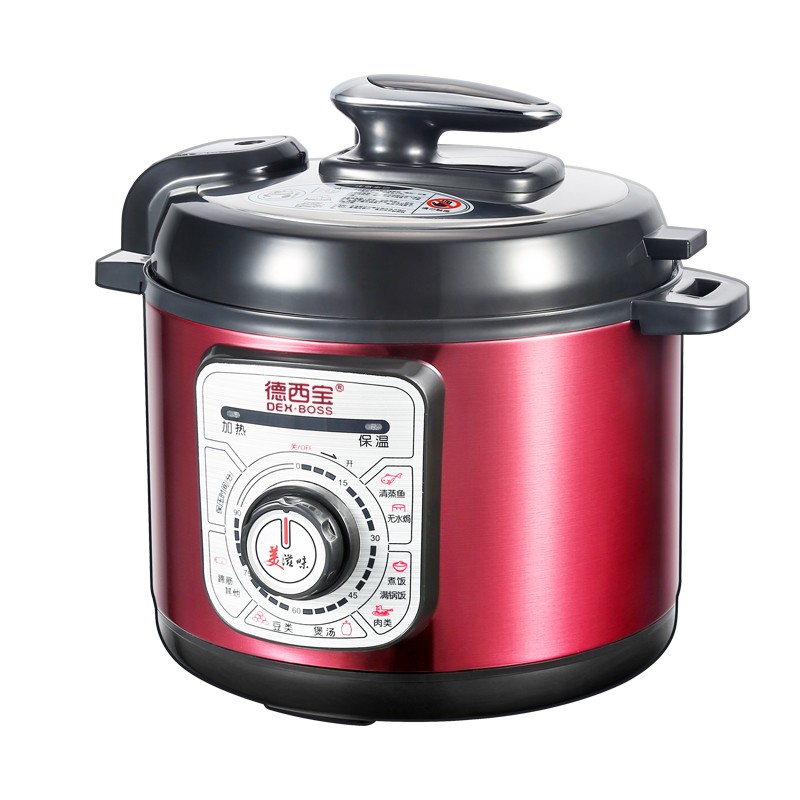 机械电压力锅30不锈钢内胆高压锅德西宝L5LL8升全自动家用饭煲