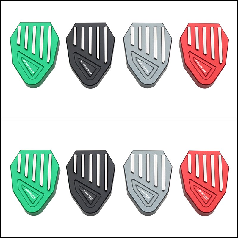 适用钱江赛5/5S改装加大边撑追5加宽后刹车踏板脚撑防滑块