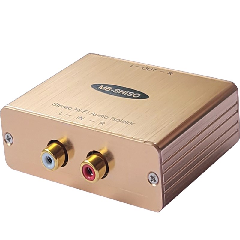 RC发烧级音频隔离器音响电流声器电脑抗干扰功放噪音滤波器