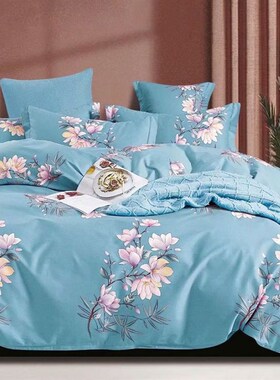 100%纯磨毛被套单件1.5学生宿舍150x200被罩180x200单双人200x230