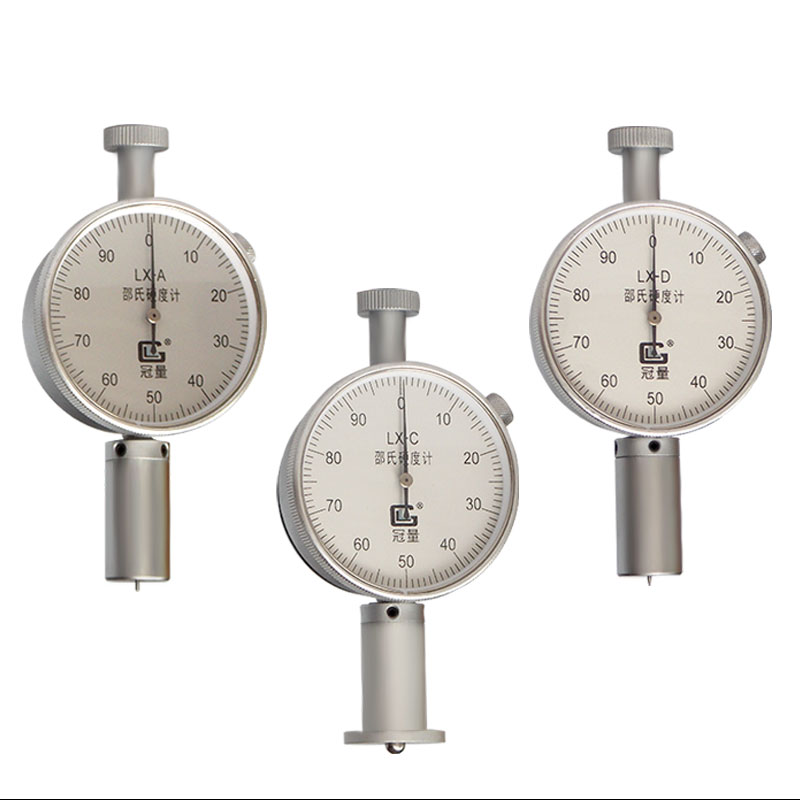 冠量邵氏橡胶硬度计型C型D型便携式硬度测试仪指针硬度仪表