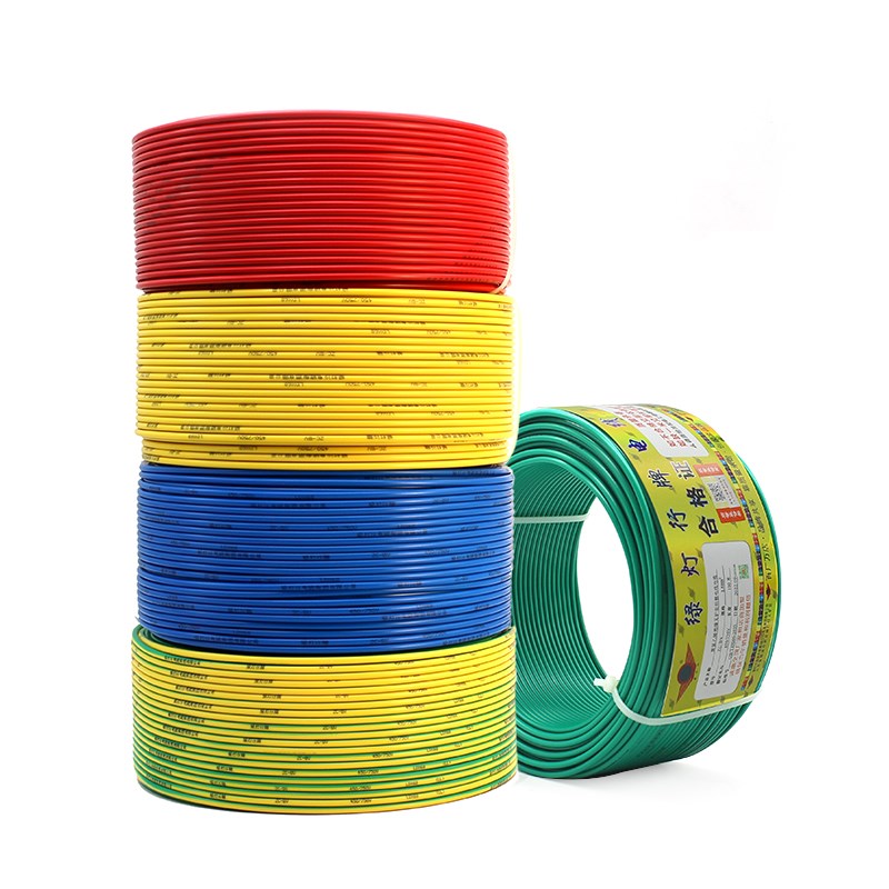 阳谷绿灯行阻燃单股硬电线ZC-BV1.5    10平方国标家装电线