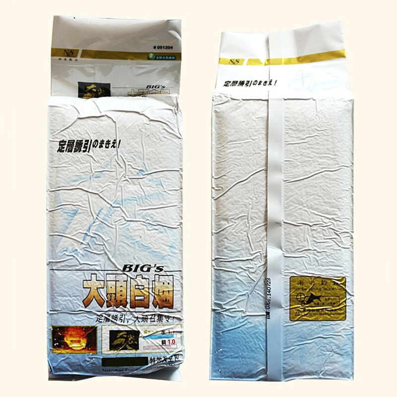 南北鱼饵鲢鳙大头白烟20g白鲢花鲢鱼饵料保鲜诱食成品钓鱼饵料