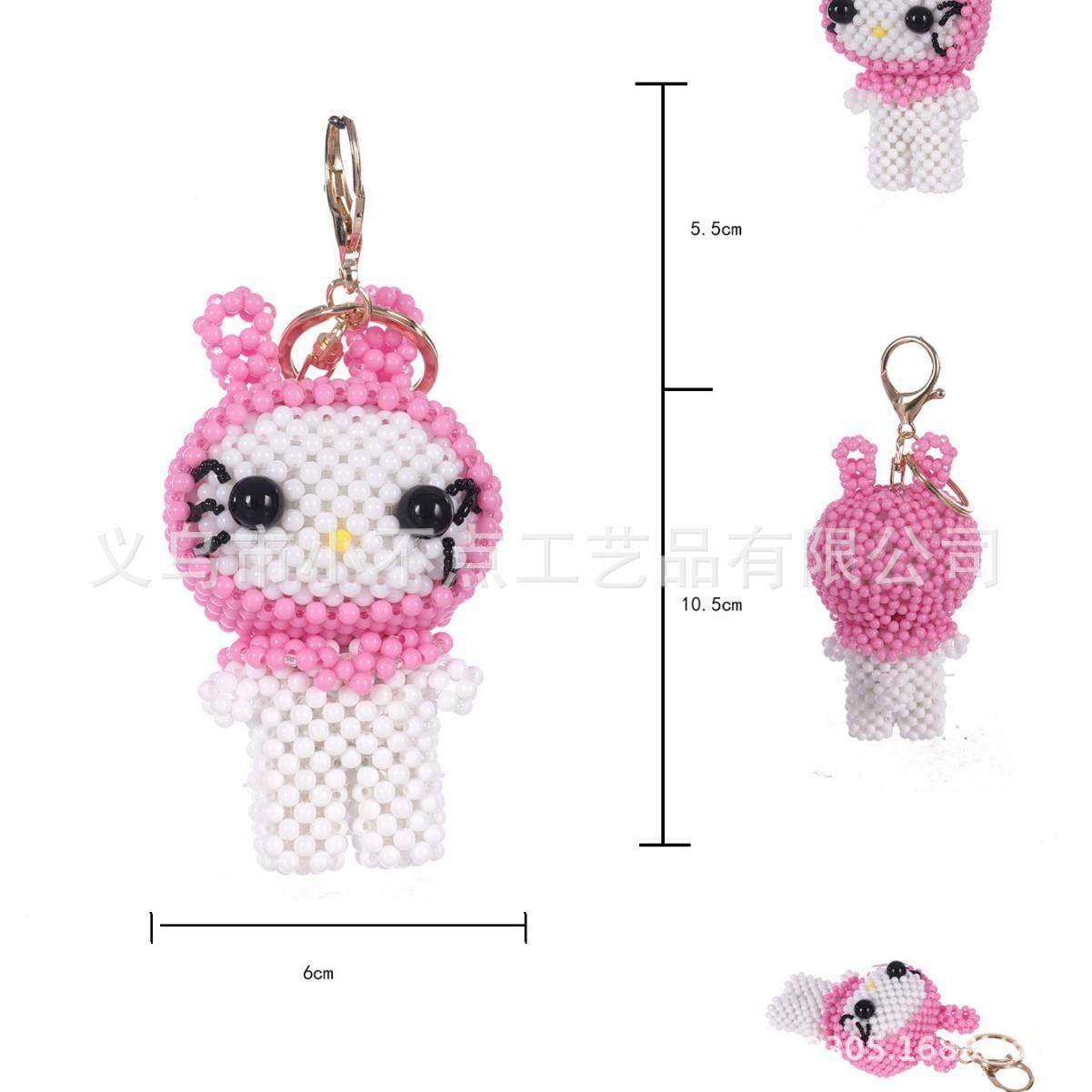 串珠卡萌小挂老虎成品1通生肖家居摆件2玩偶可爱手工332编织制作,居家布艺,钥匙扣,淘宝优惠券,粉丝福利购,淘宝优惠卷