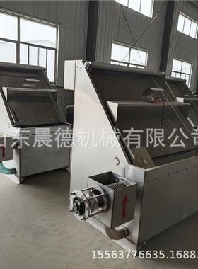 养殖场固RHN液分离鸡粪鸭粪干离湿分钢不锈螺旋式机猪粪牛粪脱水