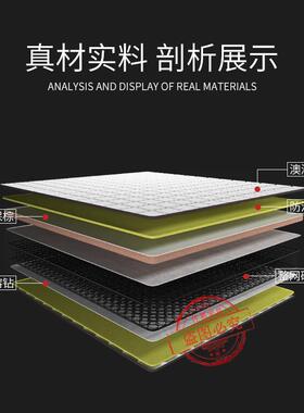 椰棕床垫棕榈席梦思偏硬护脊1.8m床型1.156米经济5整网弹簧垫