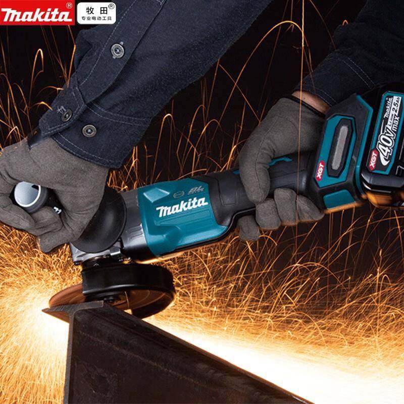 40V锂电0充电无刷角磨切机GA05打1磨机125MM割机G738A03电动