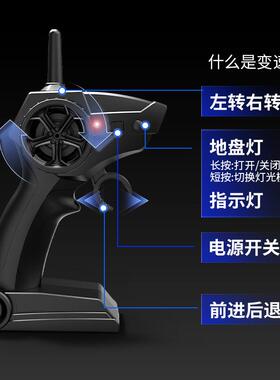 GT专业c遥控漂竞移车r四驱高速速赛972车模型玩R具汽车男孩6-12岁