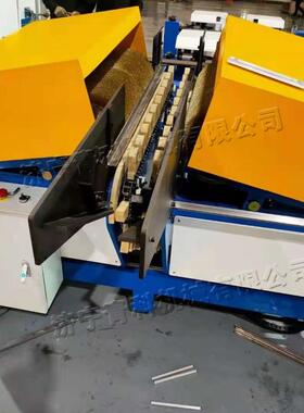 金圆属管材去毛刺机方管倒PXM角设汽管车零备部件去飞边处理机