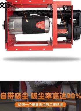 木工寸无台尘锯膏板吸尘锯9小型石倒装FKL电锯木工板吸尘无尘切割