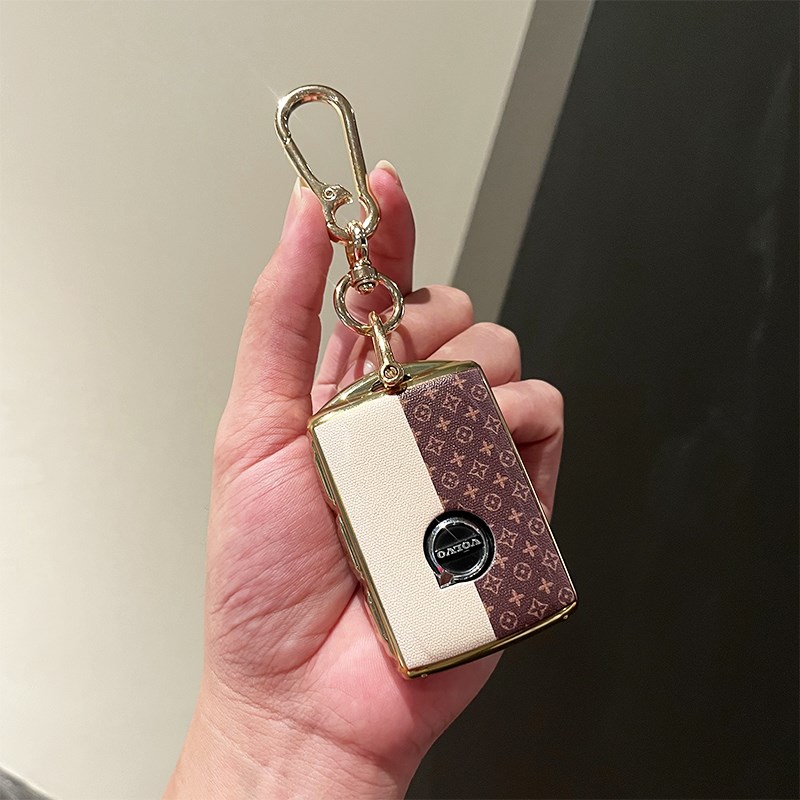 沃尔沃xc0钥匙s0s90xc90cxv0v90专用高档壳扣包汽车饰用品