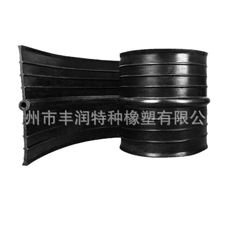 闸门水封橡胶止水带300*8中埋外贴钢边式橡胶止水带厂家生产