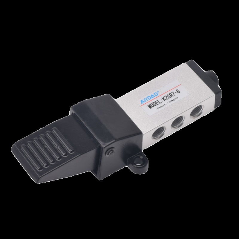 气动脚踏KR7-8二位五通气缸控制开关K23R7-8二位三通KR7-15