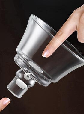 高DGK硼硅玻璃茶半具套装用磁吸自动懒人璃泡茶器简约耐高家温玻