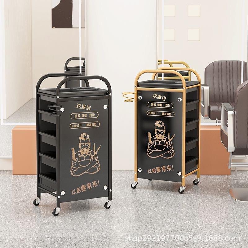 美发推车理发店工作柜红染潮店烫FFP剪发网工具柜院小手推芸