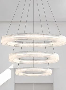 新款意客式极简树CFN脂厅吊灯轻奢全铜高端设计师款卧餐室厅吧吊