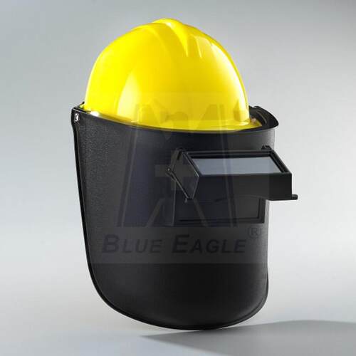 BLUEEAGLE蓝鹰电焊焊P面罩弧氩ESO焊可掀式电面罩6A2夹帽式焊接面