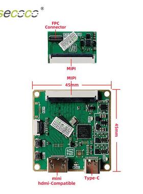 6寸液晶显屏oled柔性显示21440×2880曲面屏示机械手臂创意方DYYK