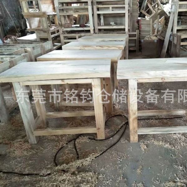 现货重型松木仪器安装台底座模具维修台木桌带抽屉钳工木工作台