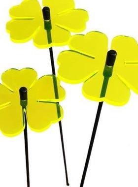 tmu新品花园装饰品双花JAJ型饰花园大木装桩e亚克力