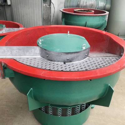 研磨机厂家ZHM-400升出料振动机自动出料去毛刺设备大型抛光机