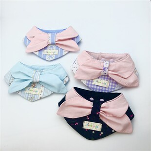 free pup原创猫咪狗狗三角巾宠物围兜口水巾项圈围脖饰品