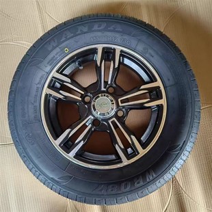 155 70R12真空胎加铝合金轮毂盛昊D3龙启名爵电动四轮车专用