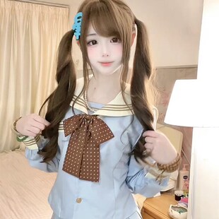 心心果家 小羽毛 70cm长卷发 假发自然高温丝