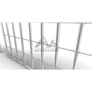 犀牛grasshopper生成建筑玻璃幕墙插件,参数定制化,截面自定义