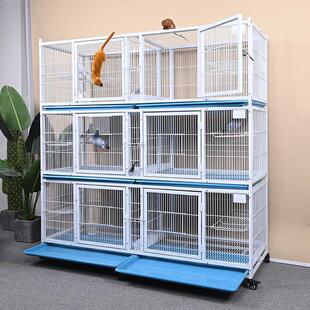 迪美佳大型三层12层鸽子笼专业加密加粗赛信鸽元宝鸽舍公棚配对