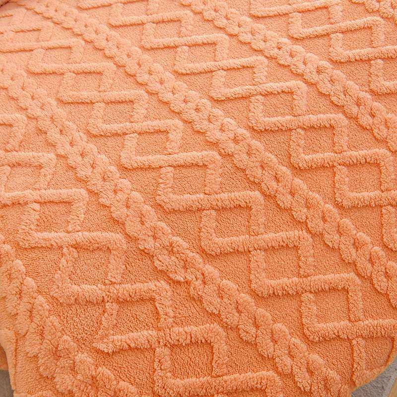 2026新款提花绒毛毛虫沙发套罩防尘全包弹力防尘客厅家用沙发套罩