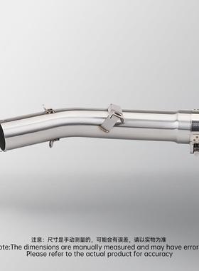 GSX50无品牌/F不锈钢中排气管尾段消器声套装2007-段20186年无损