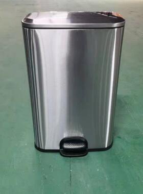 5盖0升超大CM-50S容量不锈钢垃办圾桶厨房大家用号脚踏式带酒店公