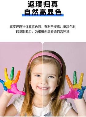 CCHE27螺旋室灯全光谱护口瓜眼南吸顶灯卧室LED现代创意护眼儿卧