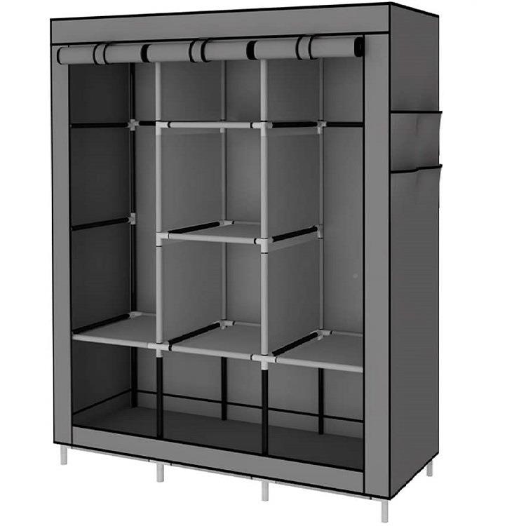 租简易衣柜出叠屋储物用可折加粗钢管组装大号加FZYG-900固无纺布