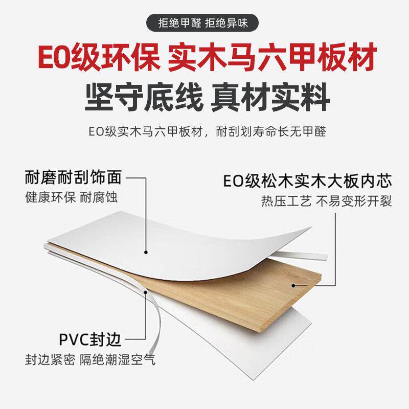 桌实木电脑转角书桌ZBN书架一体办桌学用生家儿童写字桌现代简约