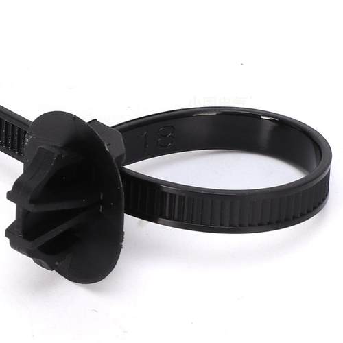 12菇6圆-0020无品牌/7/X54椭蘑头固定汽车基板线束扎带500/包